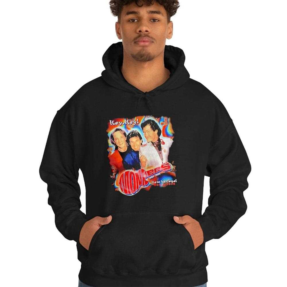 Monkees Here We Come World Tour Shirt Monkees Here We Come World Tour Shirt