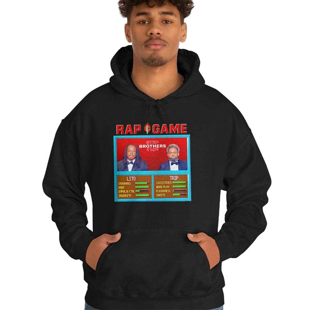 Rap Game Step Brothers 4 Life Lito And Trip Shirt Rap Game Step Brothers 4 Life Lito And Trip Shirt