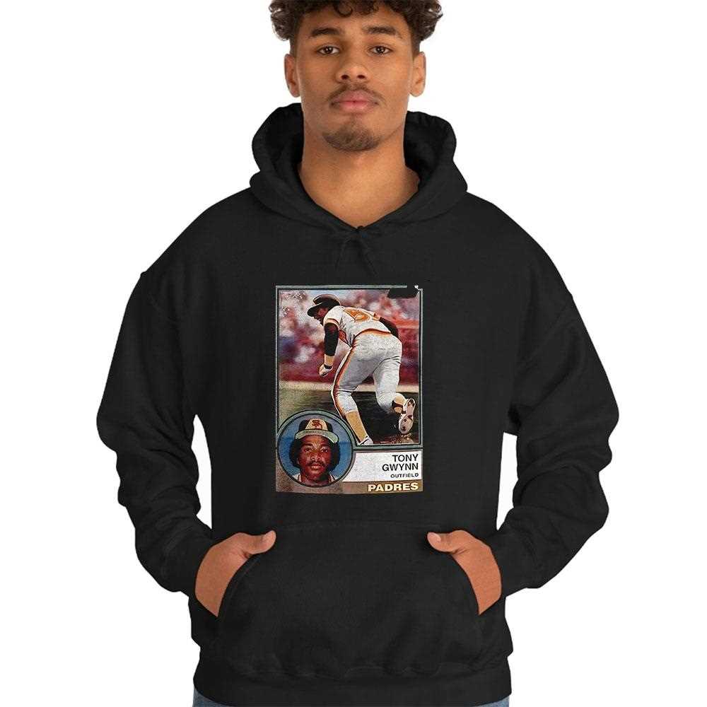 Tony Gwynn Vintage Baseball Card San Diego Padres Shirt Tony Gwynn Vintage Baseball Card San Diego Padres Shirt