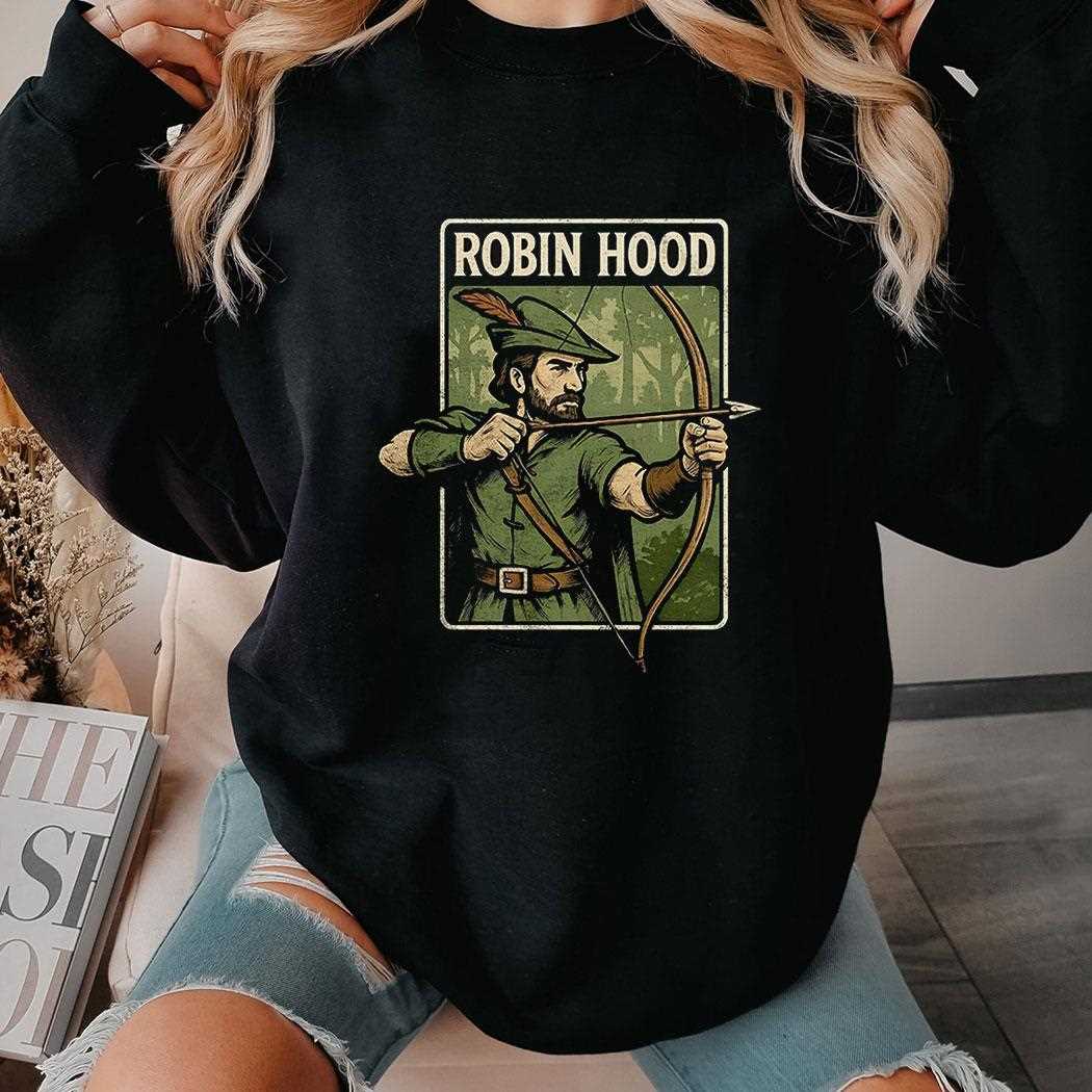 Robin Hood Cartoon Shirt Robin Hood Cartoon Shirt