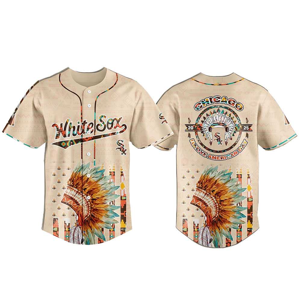 Chicago White Sox Special Native American Day Baseball Jersey