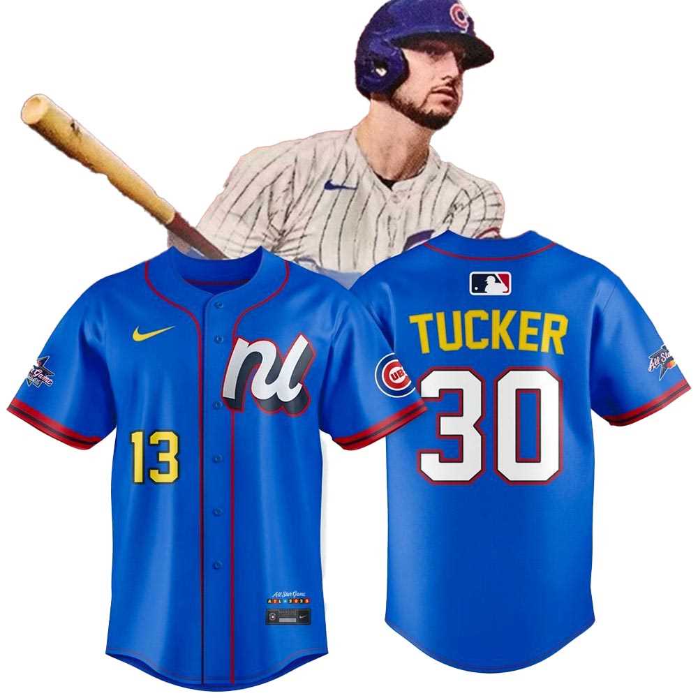 Kyle Tucker Cubs All-star Game National League 2025 Jersey Kyle Tucker Cubs All-star Game National League 2025 Jersey