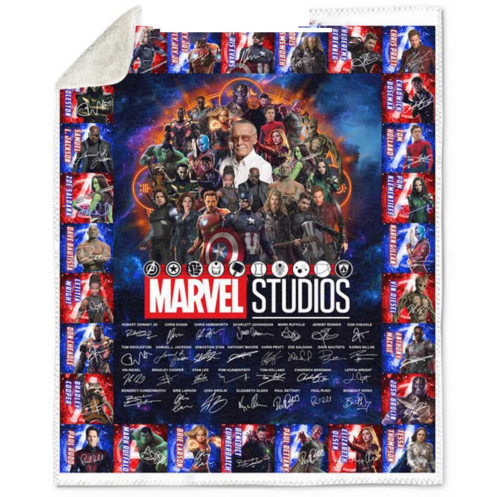 Marvel Studios Mcu Super Hero Fleece Blanket Quilt Marvel Studios Mcu Super Hero Fleece Blanket Quilt
