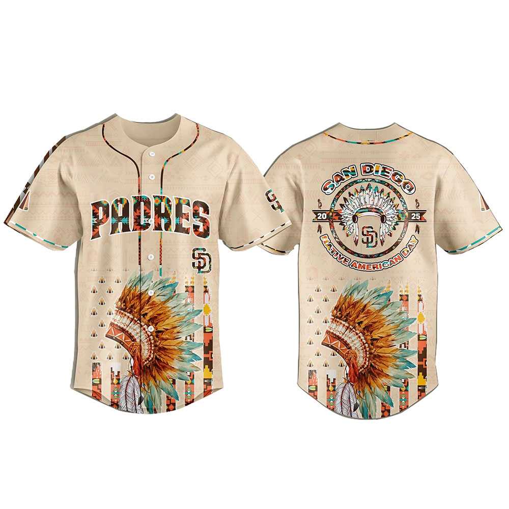 San Francisco Giants Special Native American Day Baseball Jersey