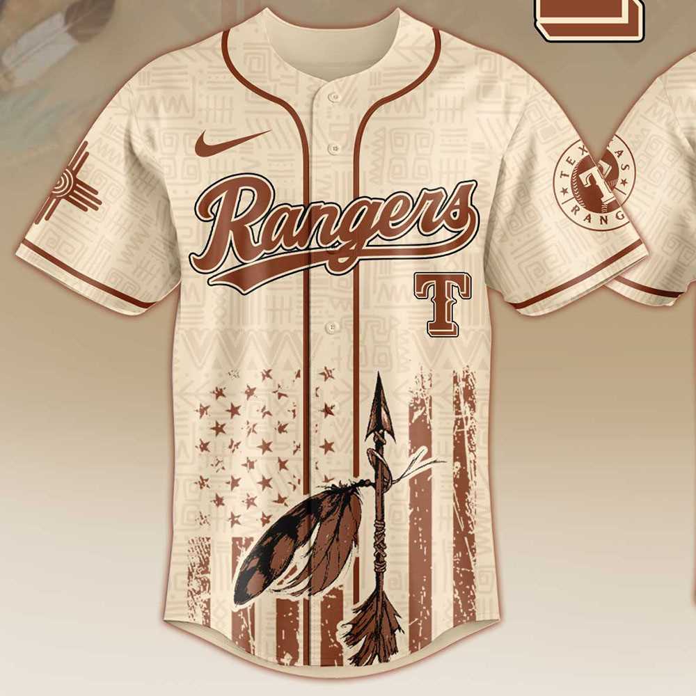 Texas Rangers Native American Heritage Month 2025 Jersey Texas Rangers Native American Heritage Month 2025 Jersey