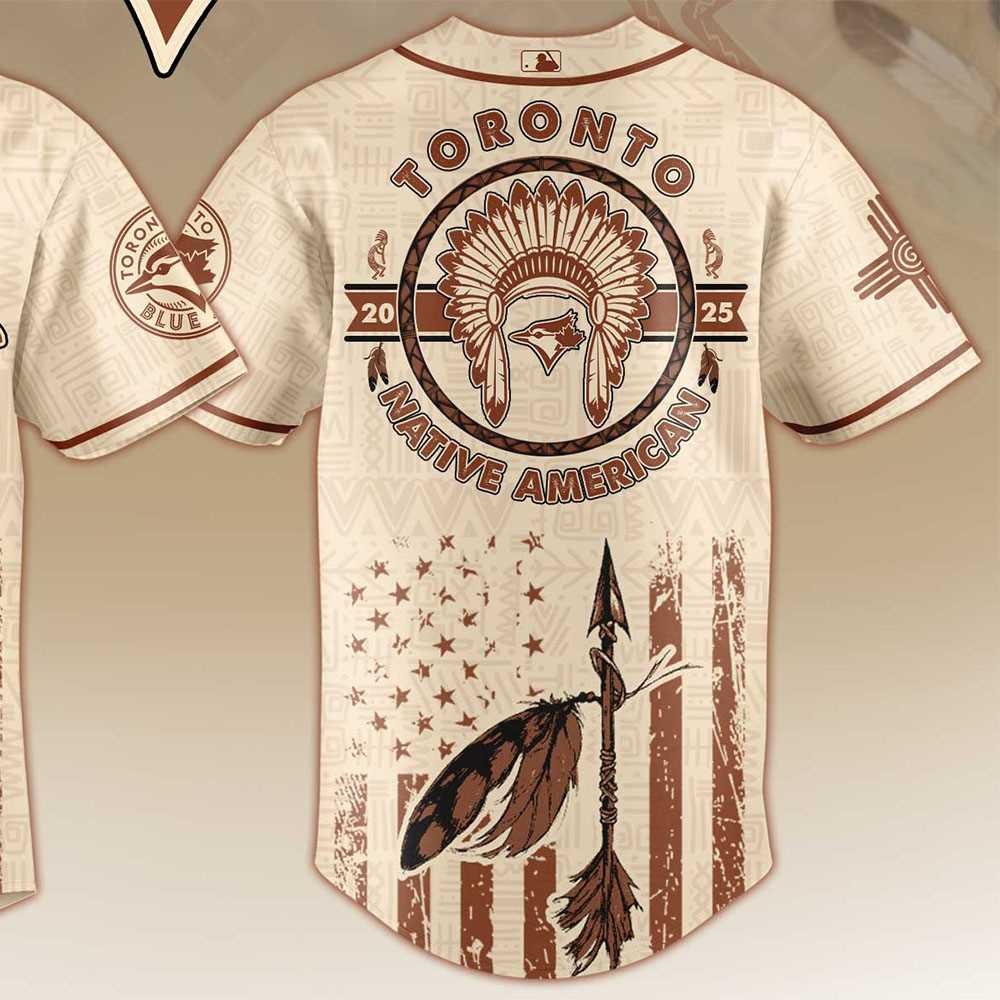 Toronto Blue Jays Native American Heritage Month 2025 Jersey Toronto Blue Jays Native American Heritage Month 2025 Jersey
