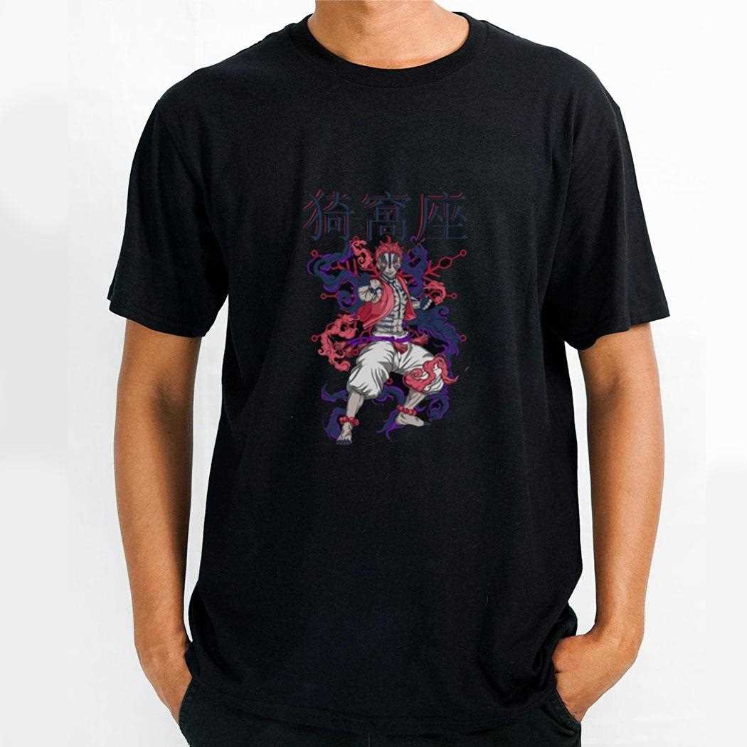 Kimetsu No Yaiba Akaza Demon Slayer Shirt
