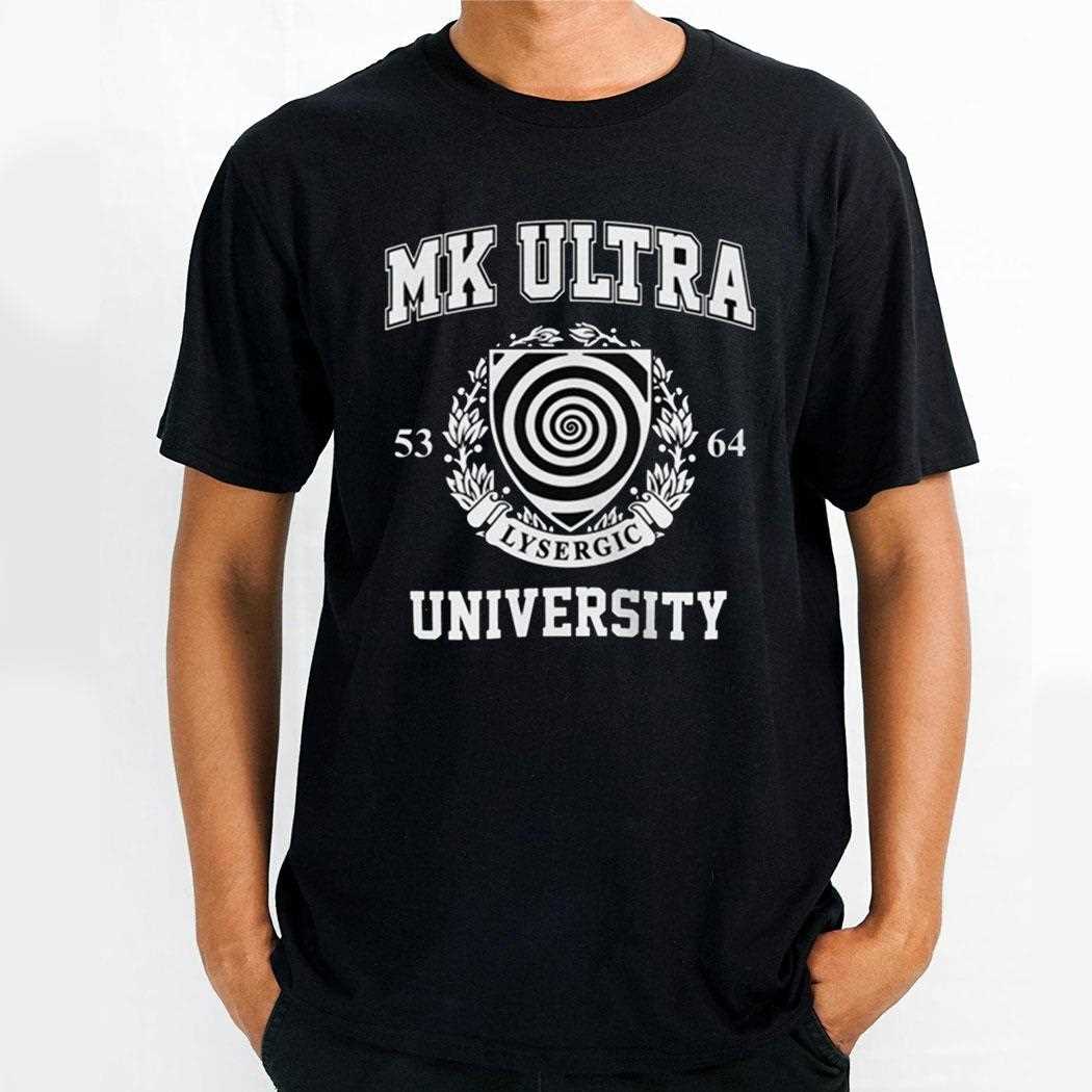 Mk Ultra University Crewneck Sweatshirt Mk Ultra University Crewneck Sweatshirt
