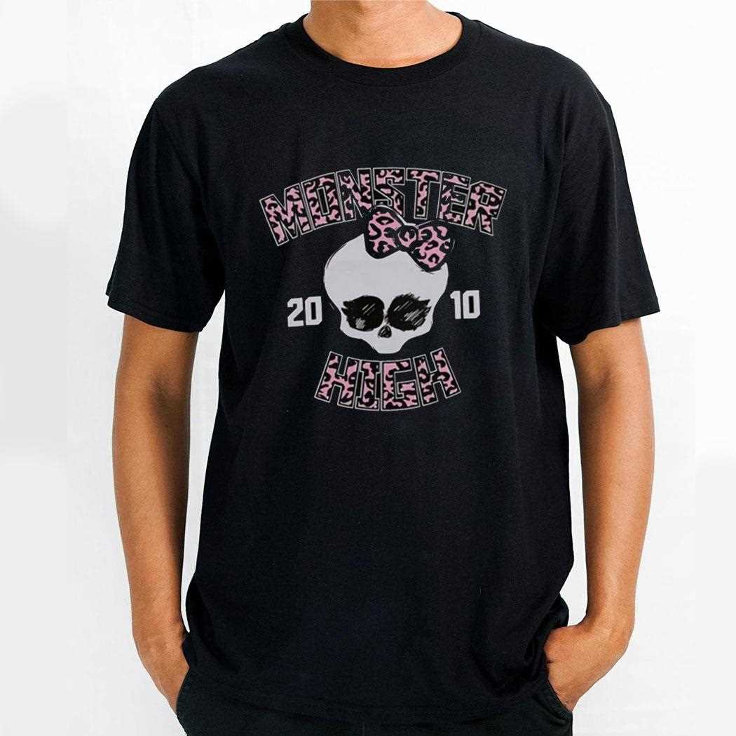Monster High Leopard Logo Shirt