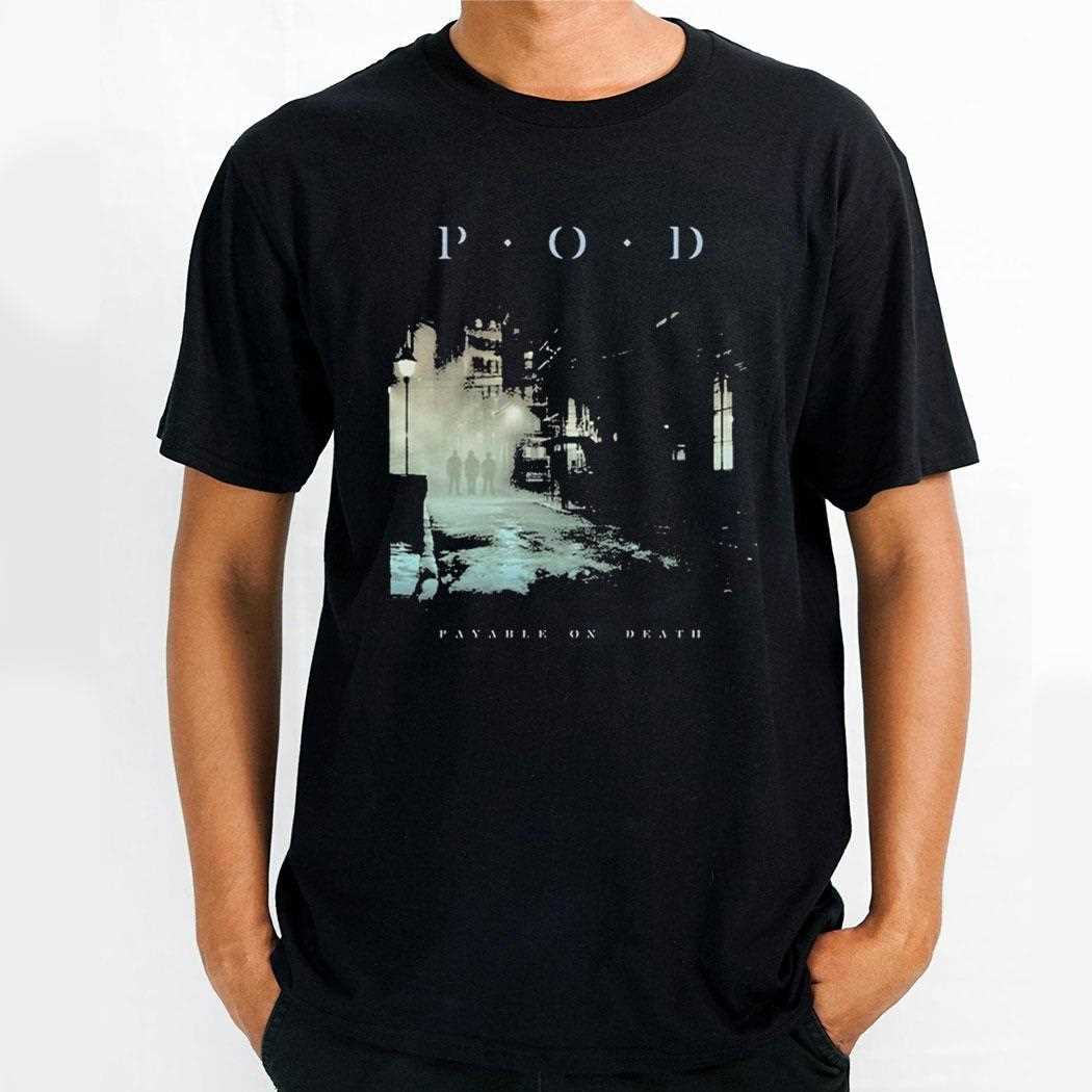 Payable On Death Pod 2022 Tour Moth Shirt Payable On Death Pod 2022 Tour Moth Shirt