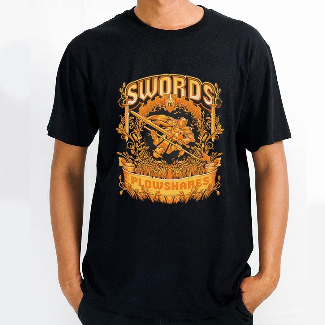 Swords Plowshares Shirt