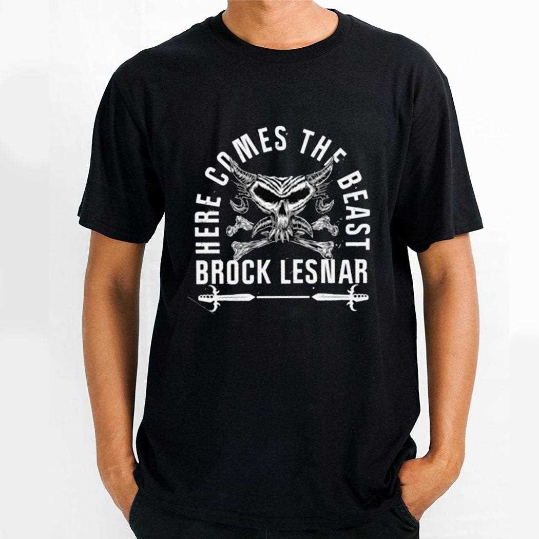 Wwe Brock Lesnar Here Comes The Beast Shirt