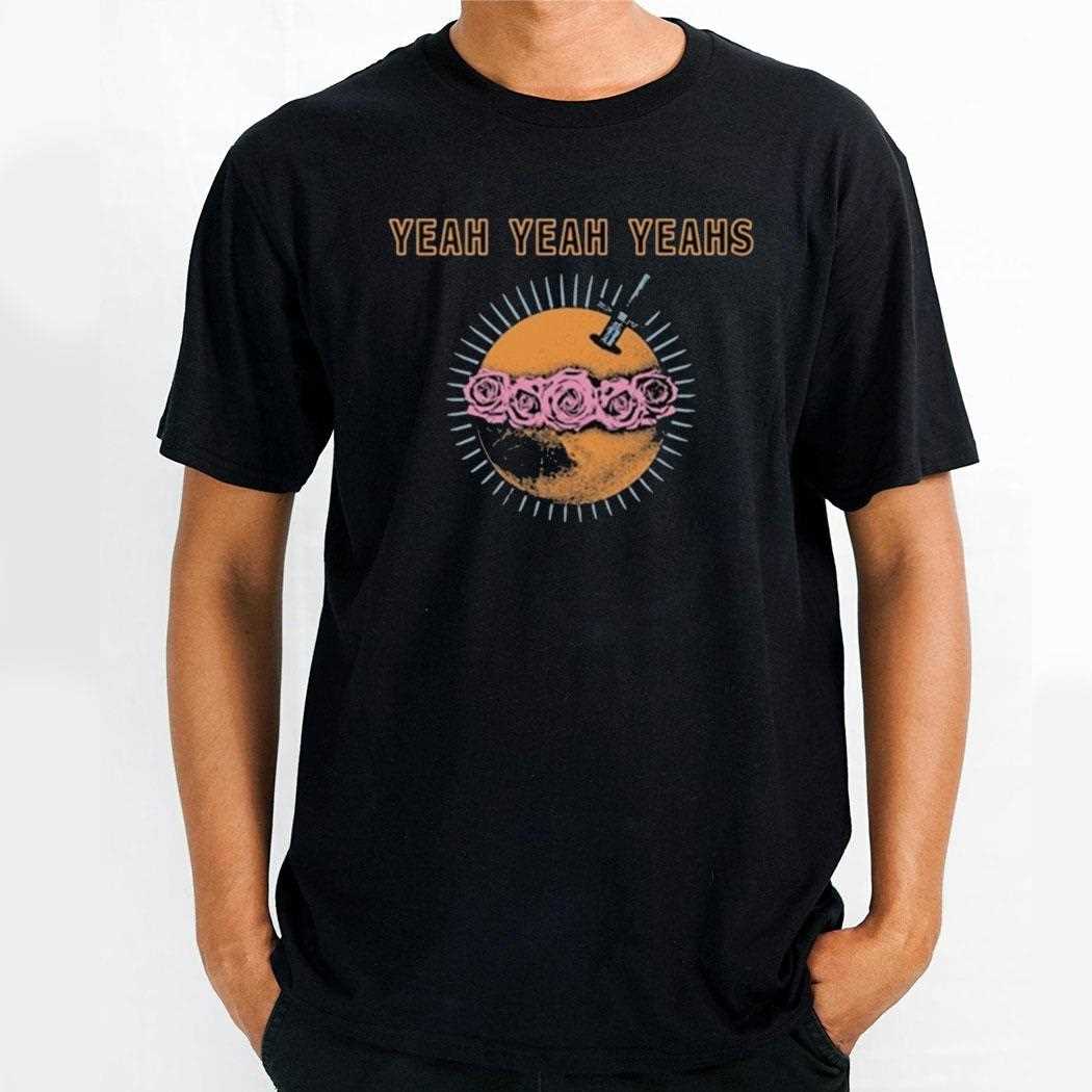 Yeah Yeah Yeahs Moon Rose Sword Shirt