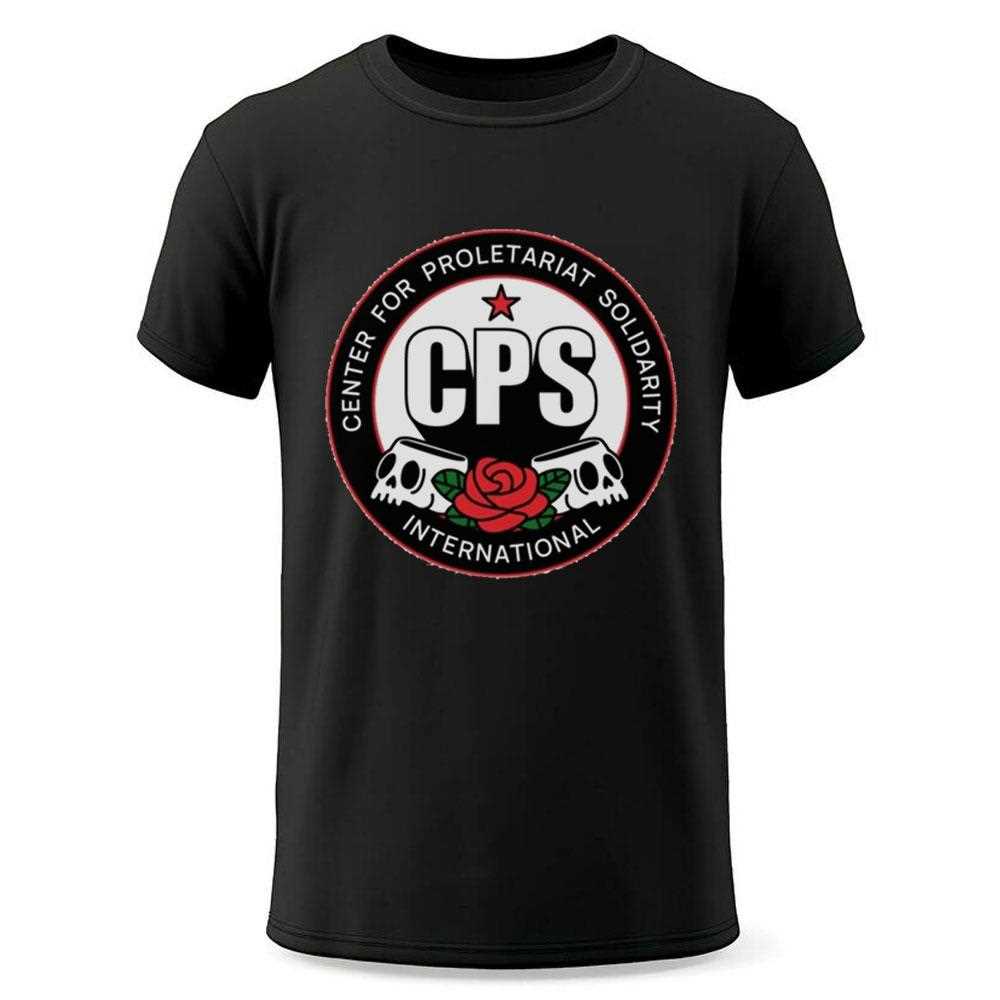 Cps Center For Proletariat Solidarity International Logo Shirt Cps Center For Proletariat Solidarity International Logo Shirt