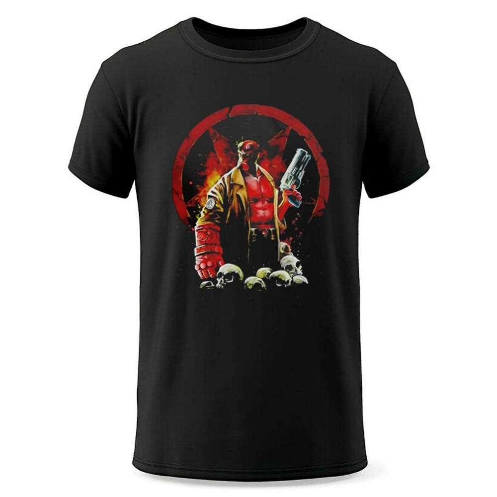 Hellboy Painting Of The Half-demon Shirt Hellboy Painting Of The Half-demon Shirt