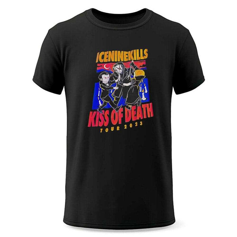 Iceninekills Kiss Of Death Tour 2023 Shirt Iceninekills Kiss Of Death Tour 2023 Shirt