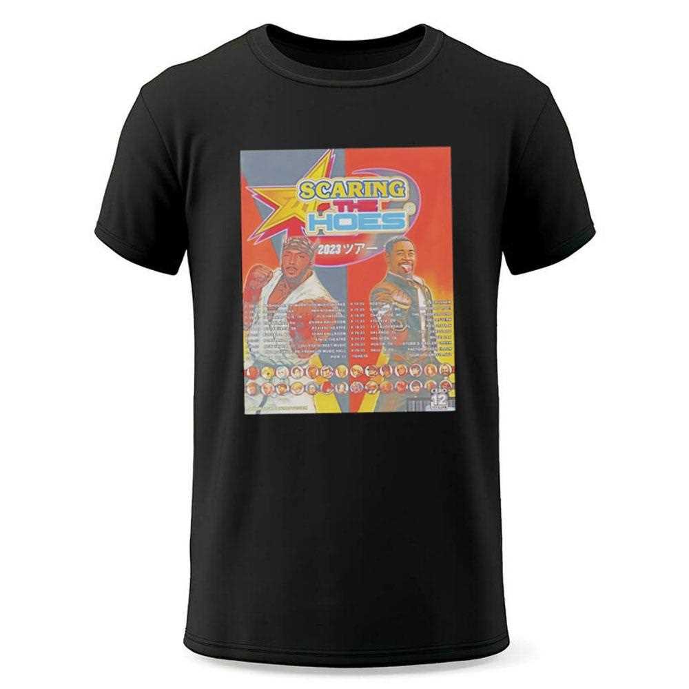 Jpegmafia And Danny Brown Drop Tour Scaring The Hoes Poster 2023 Shirt Jpegmafia And Danny Brown Drop Tour Scaring The Hoes Poster 2023 Shirt