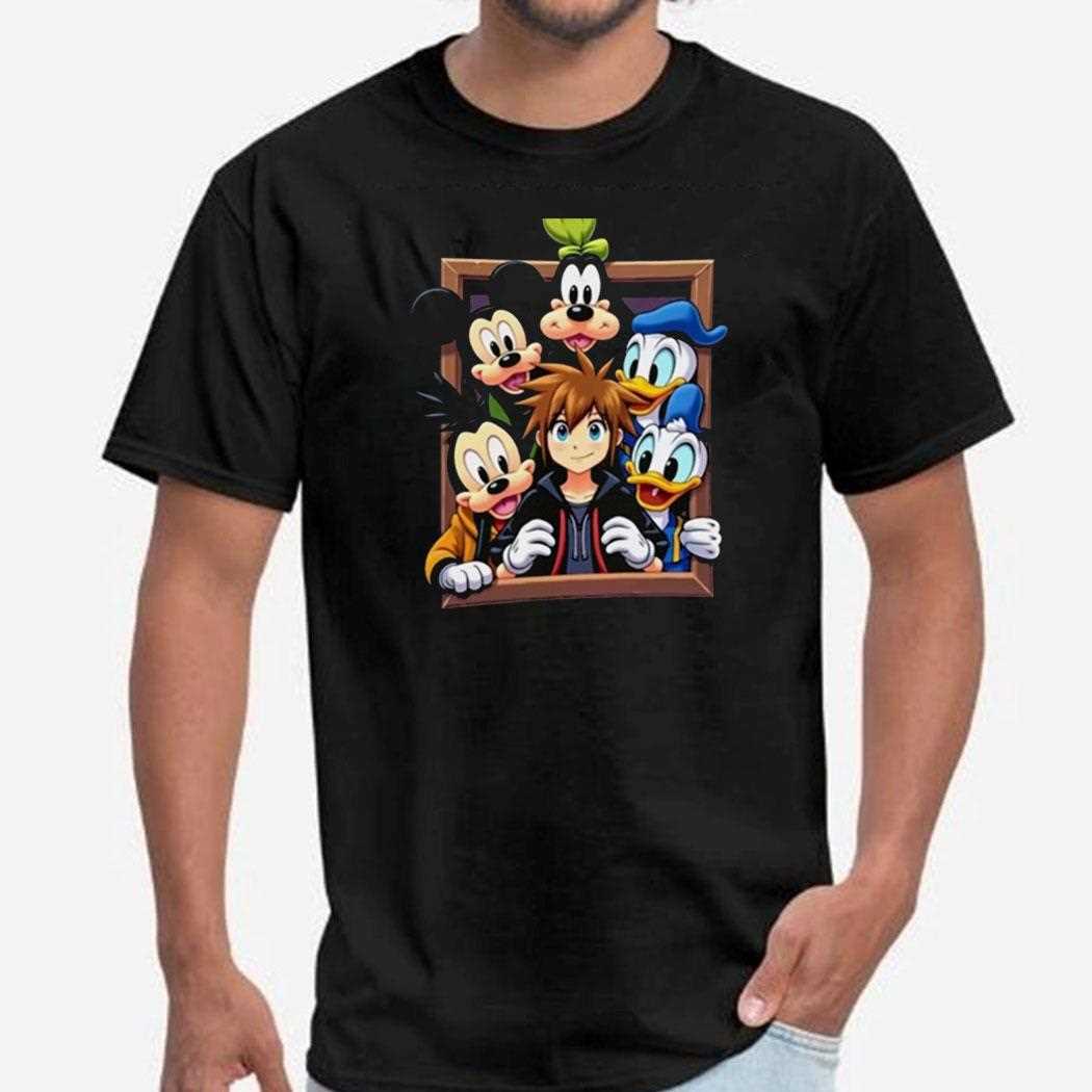 Kingdom Hearts Square Enix And Disney Character Shirt Kingdom Hearts Square Enix And Disney Character Shirt
