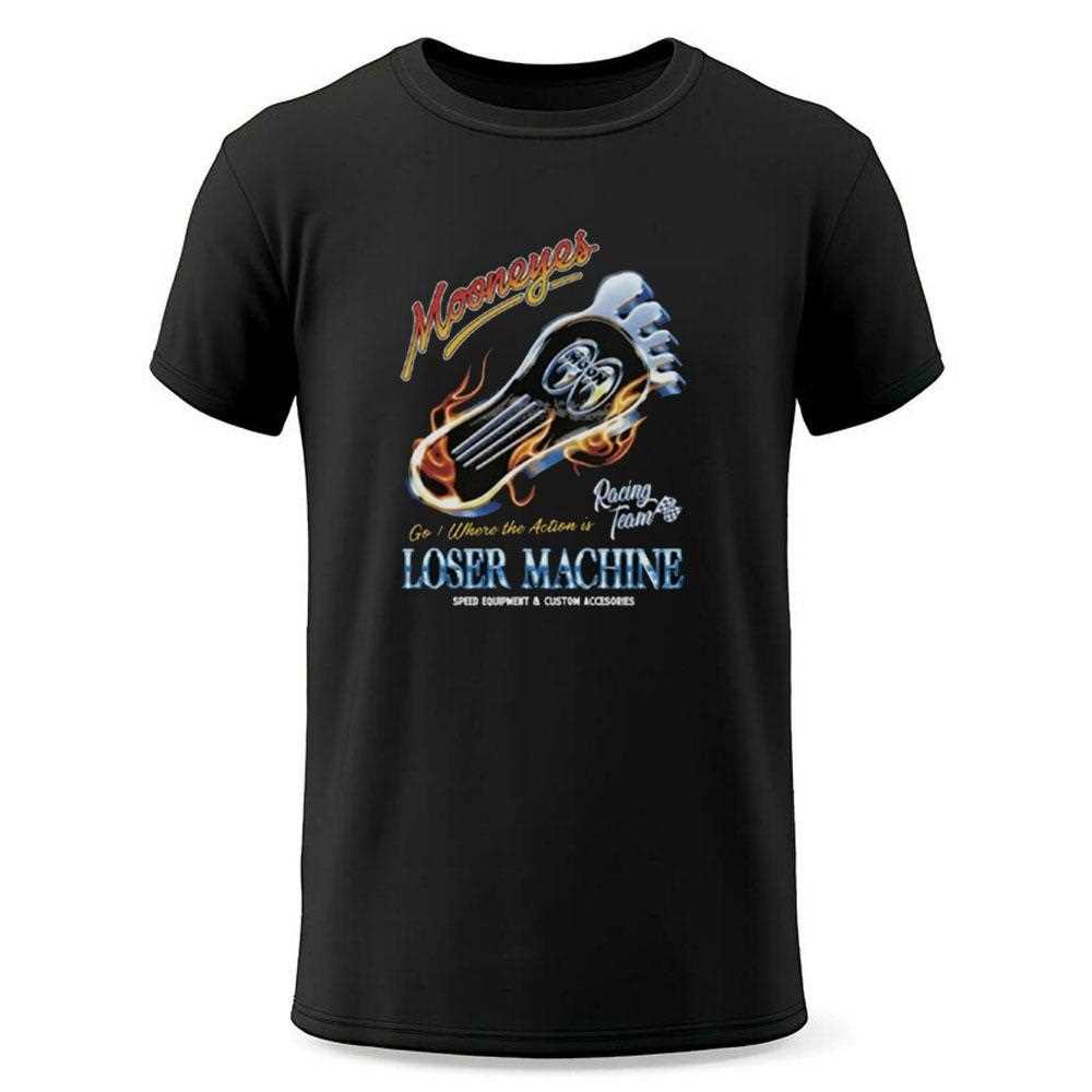 Loser Machine Company Mooneyes Red Hot Stock Shirt Loser Machine Company Mooneyes Red Hot Stock Shirt