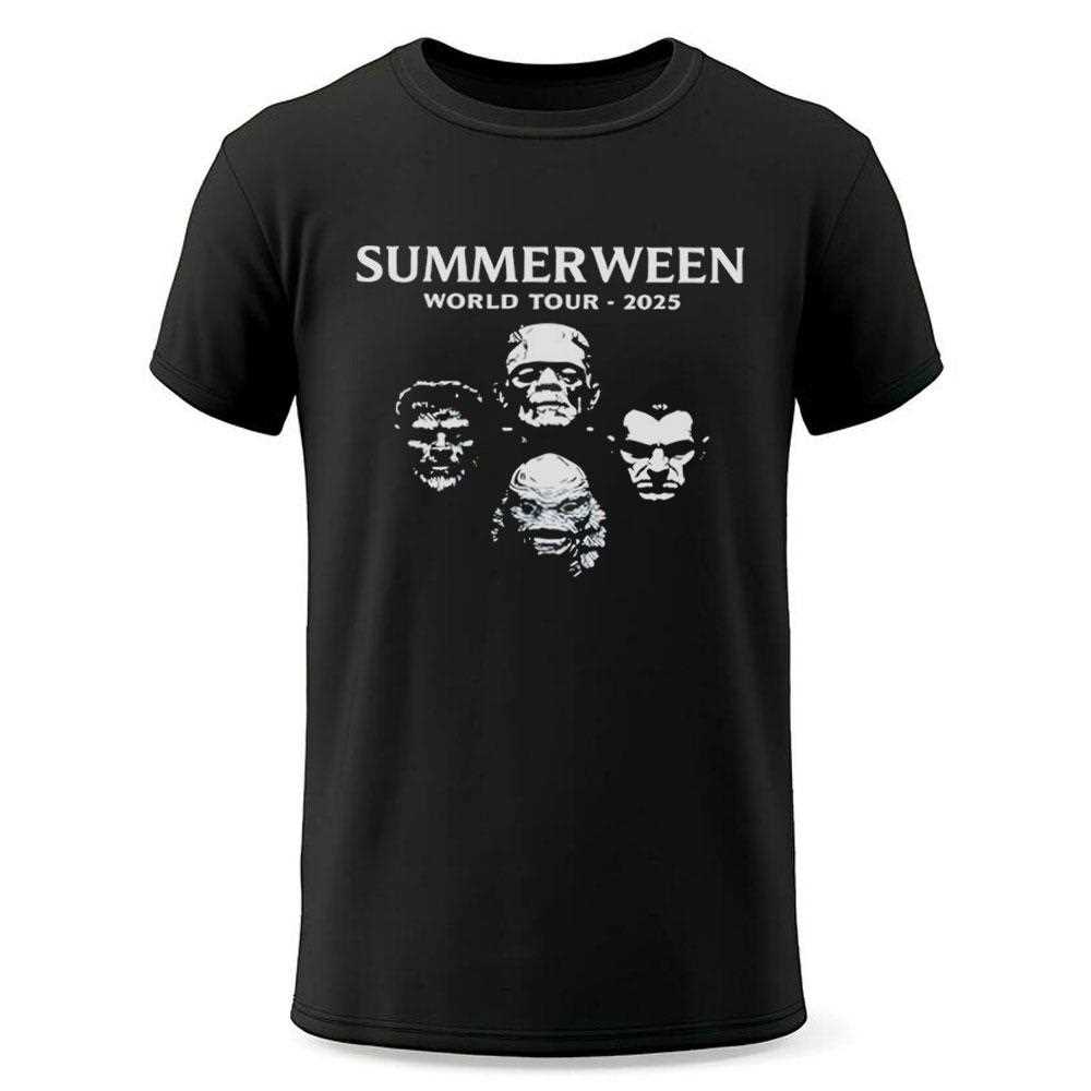 Monsters Halloween Summerween World Tour 2025 Shirt Monsters Halloween Summerween World Tour 2025 Shirt