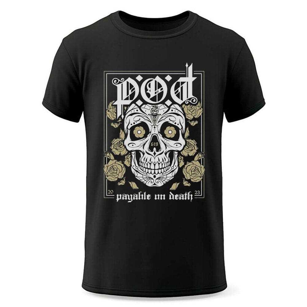 Payable On Death Pod Veritas Skull Shirt Payable On Death Pod Veritas Skull Shirt