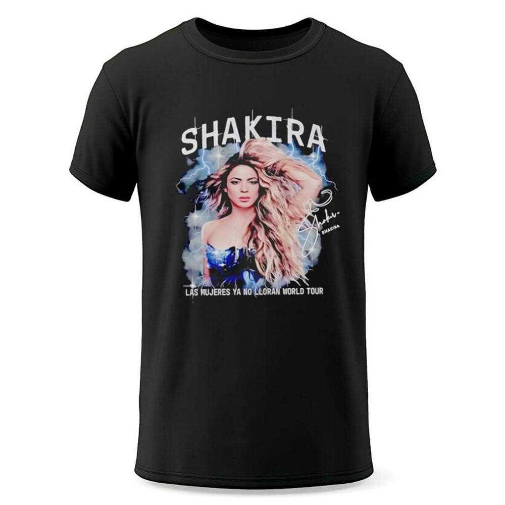 Shakira Las Mujeres Ya No Lloran World Tour Signature Shirt Shakira Las Mujeres Ya No Lloran World Tour Signature Shirt