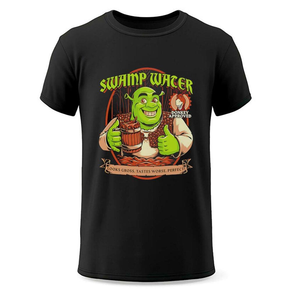Shrek Swamp Water Looks Gross Tastes Worse Perfect Donkey Approved Shirt Shrek Swamp Water Looks Gross Tastes Worse Perfect Donkey Approved Shirt