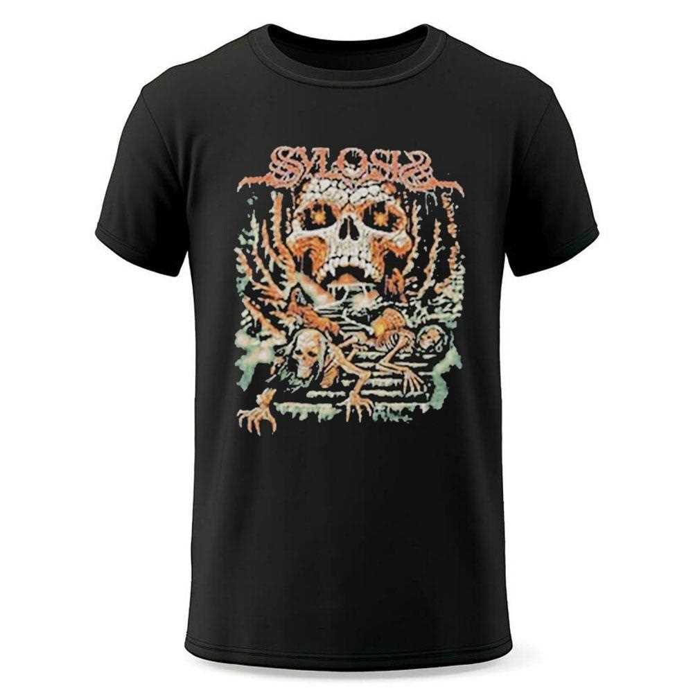 Sylosis Summer Tour 2025 Skull Skeleton Shirt Sylosis Summer Tour 2025 Skull Skeleton Shirt