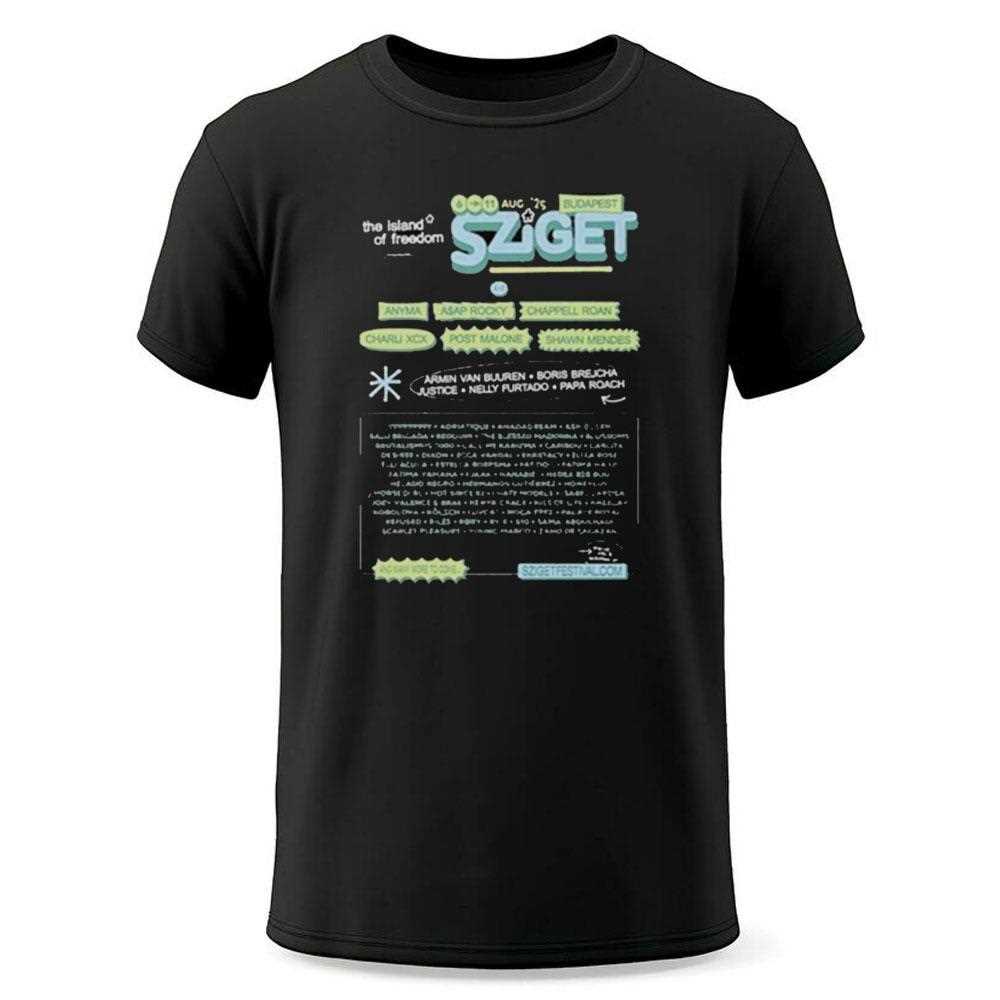 The Island Of Freedom At Budapest Sziget Shirt The Island Of Freedom At Budapest Sziget Shirt