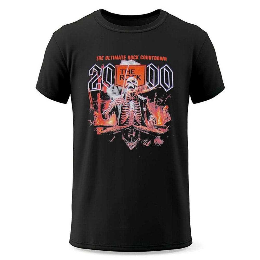 The Rock 2000 The Ultimate Rock Countdown Event Shirt The Rock 2000 The Ultimate Rock Countdown Event Shirt