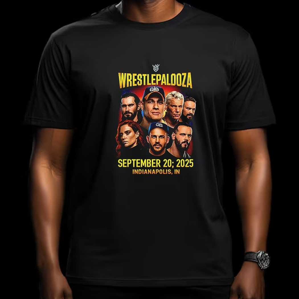 Wwe Wrestlepalooza 2025 Indianapolis In Shirt