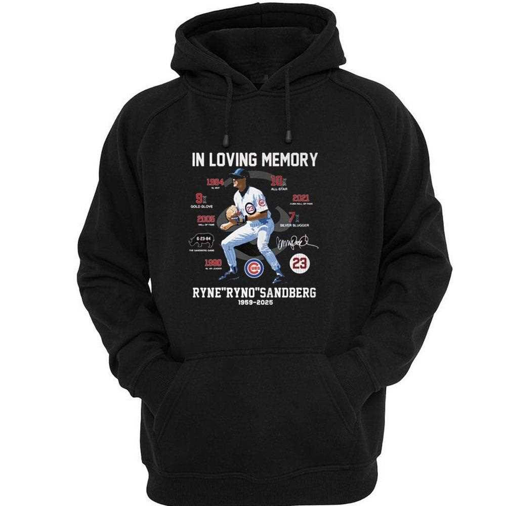 In Loving Memory Ryne Sandberg Shirt In Loving Memory Ryne Sandberg Shirt