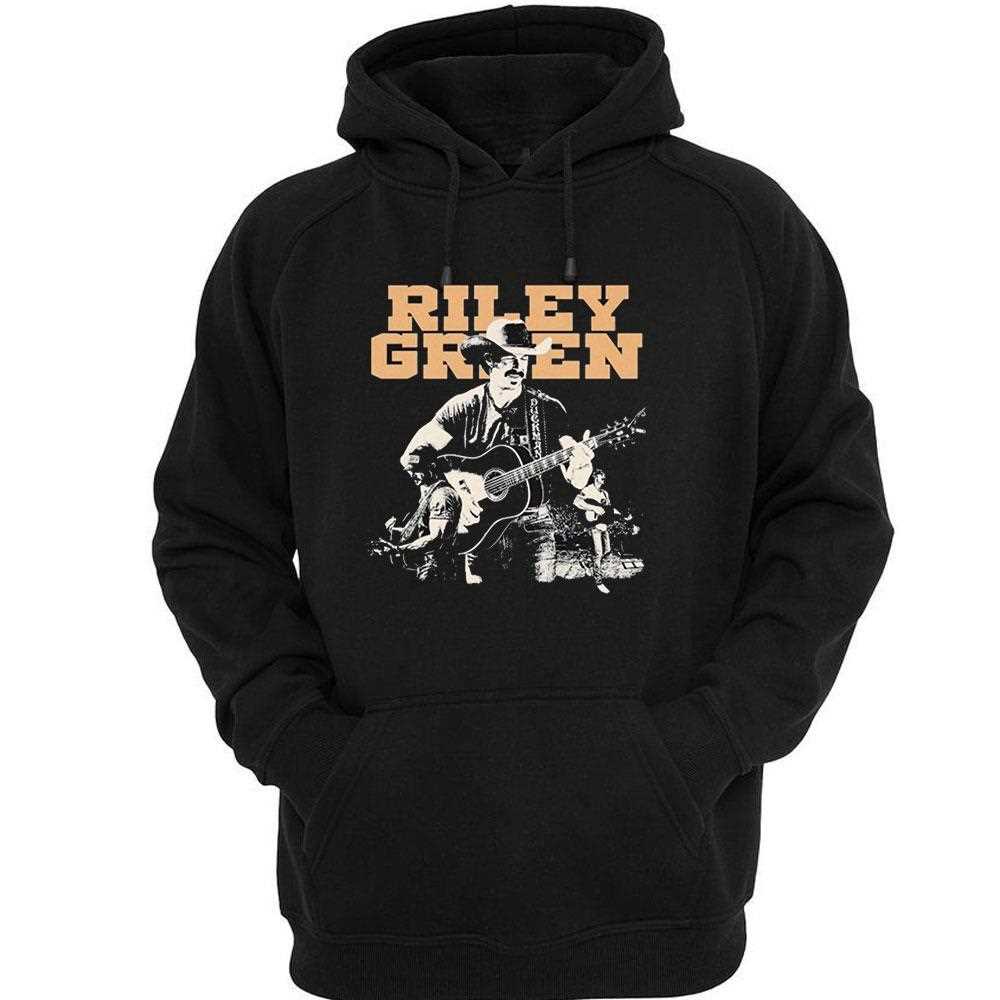 Riley Green Collage Photo Guitar Shirt Riley Green Collage Photo Guitar Shirt