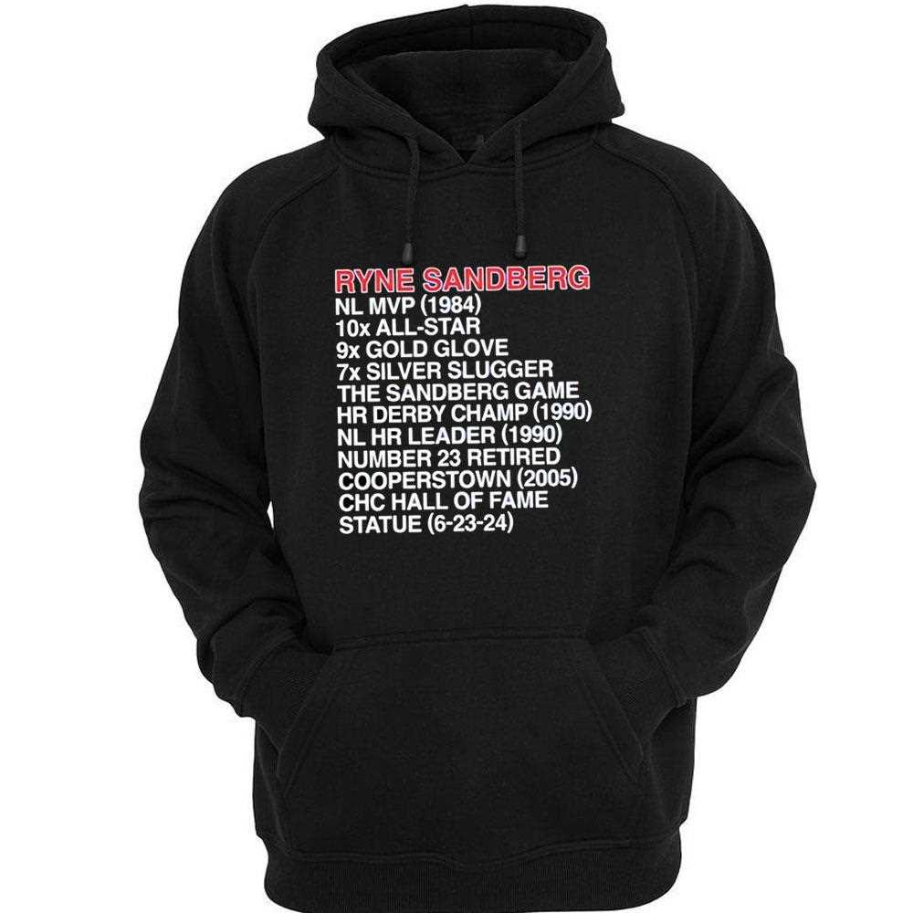 Ryne Sandberg Rynos Accomplishments Shirt Ryne Sandberg Rynos Accomplishments Shirt