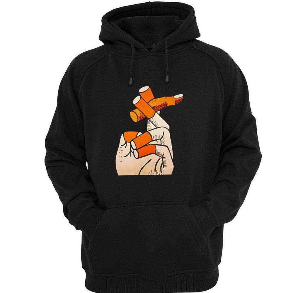 Smoking Cigarette Fingers Shirt Smoking Cigarette Fingers Shirt