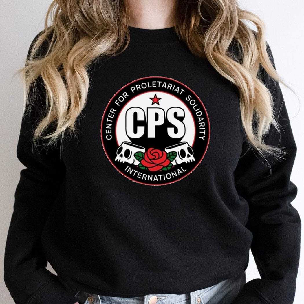 Cps Center For Proletariat Solidarity International Logo Shirt Cps Center For Proletariat Solidarity International Logo Shirt