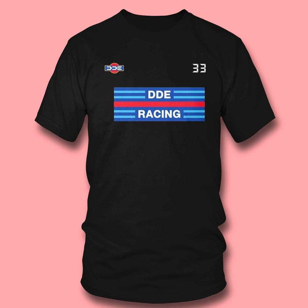 Dde Racing Garage Stripes And Speed 33 Shirt Dde Racing Garage Stripes And Speed 33 Shirt