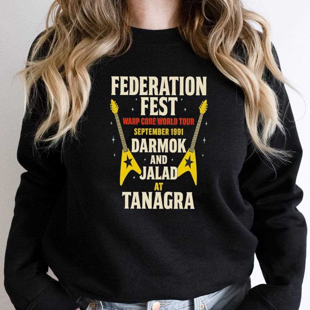Federation Fest Warp Core World Tour Darmok And Jalad At Tanagra Shirt Federation Fest Warp Core World Tour Darmok And Jalad At Tanagra Shirt