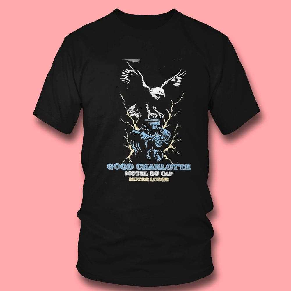 Good Charlotte Motel Du Cap Motor Lodge Eagle Shirt Good Charlotte Motel Du Cap Motor Lodge Eagle Shirt
