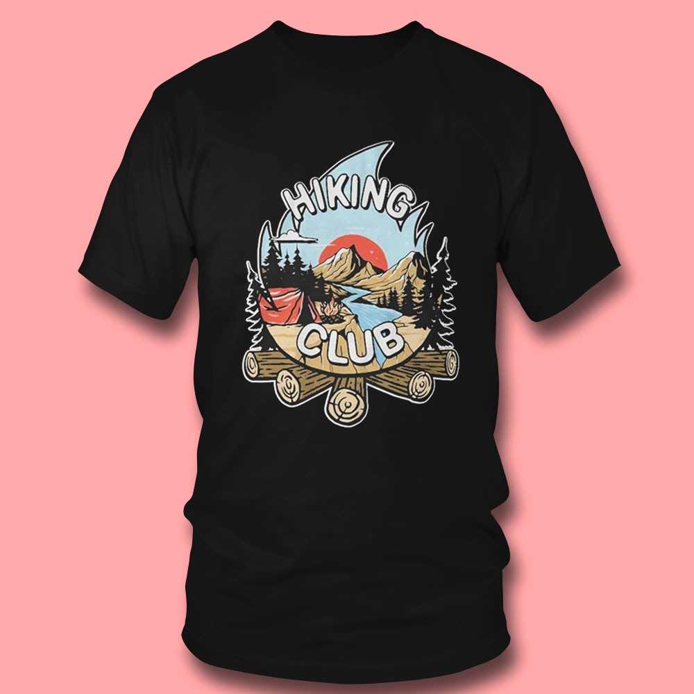 Hike Camp Climb Hiking Club Camping Shirt