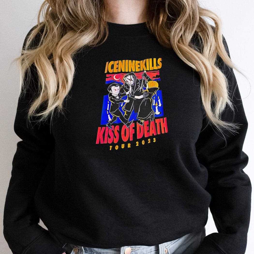 Iceninekills Kiss Of Death Tour 2023 Shirt Iceninekills Kiss Of Death Tour 2023 Shirt