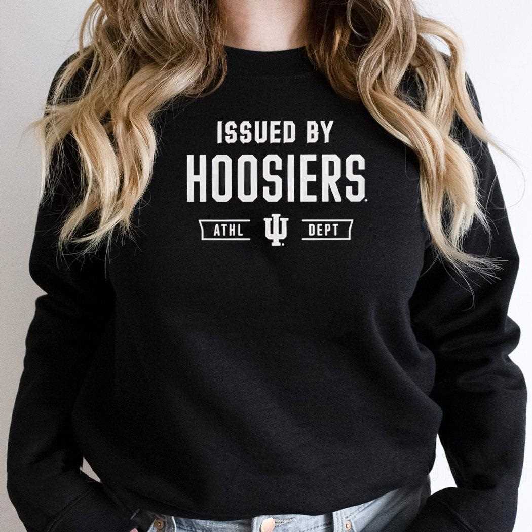 Indiana Hoosiers Issued By Hoosiers Athletic Department Shirt Indiana Hoosiers Issued By Hoosiers Athletic Department Shirt