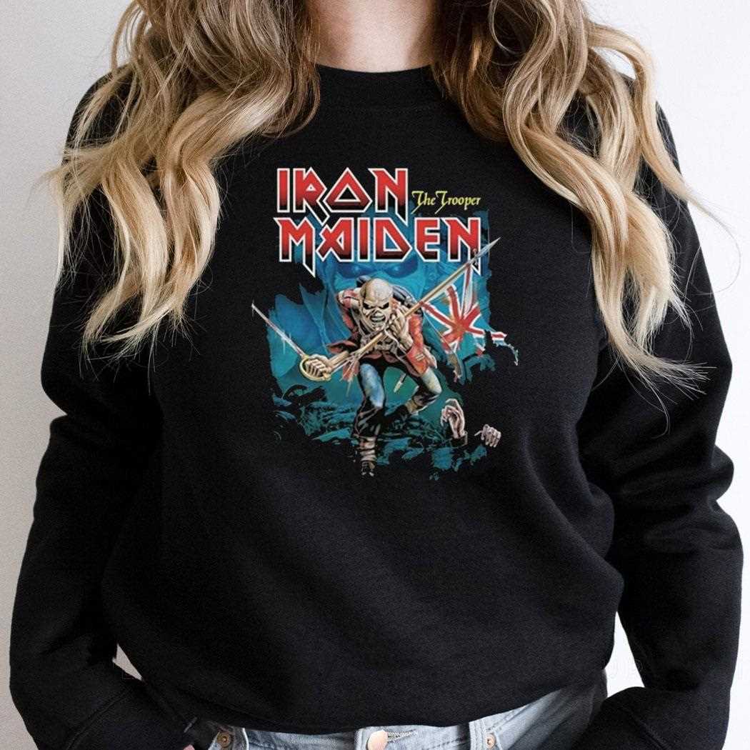 Iron Maiden Trooper Eddie Large Eyes Shirt Iron Maiden Trooper Eddie Large Eyes Shirt