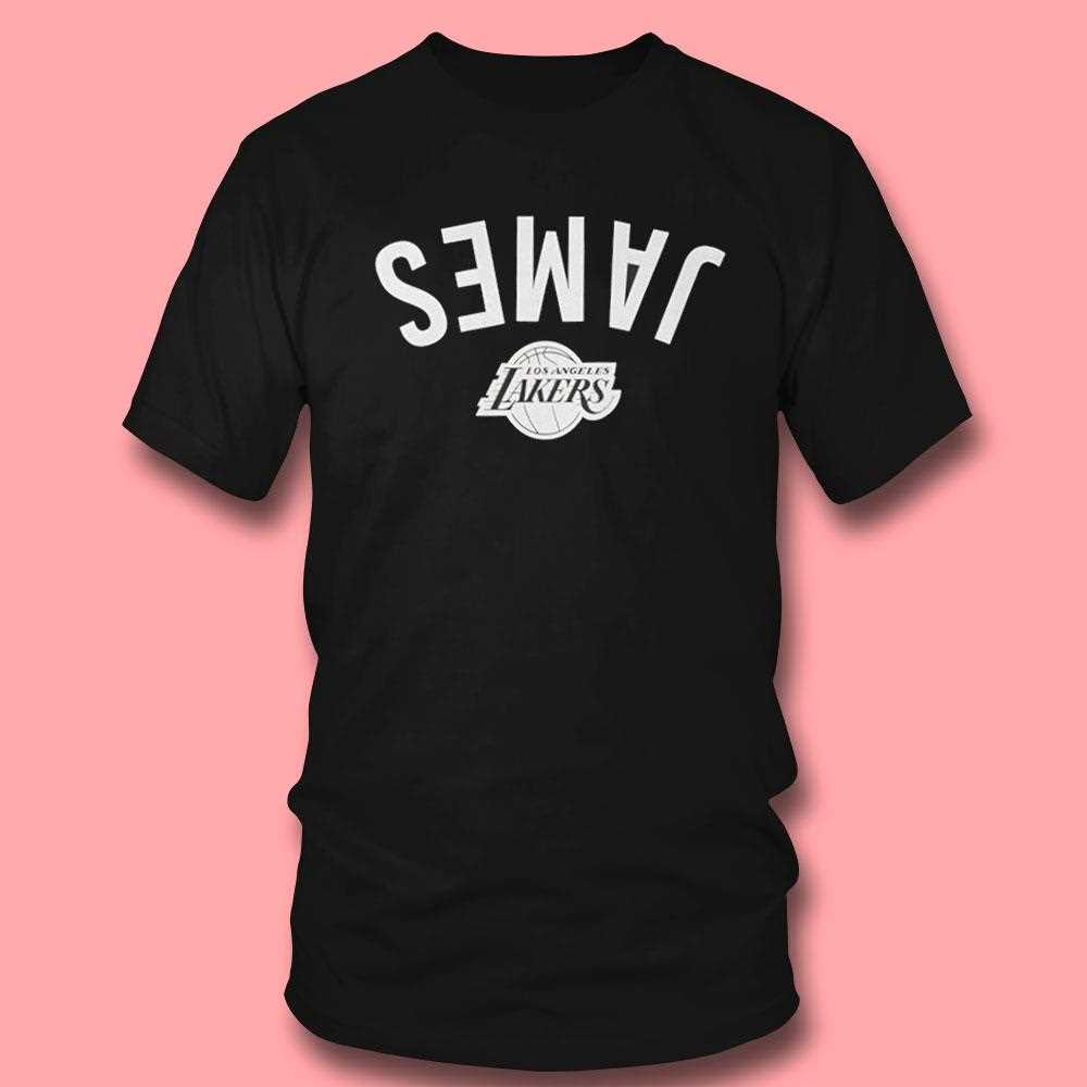 Lebron James Los Angeles Lakers Invert Upside Shirt Lebron James Los Angeles Lakers Invert Upside Shirt