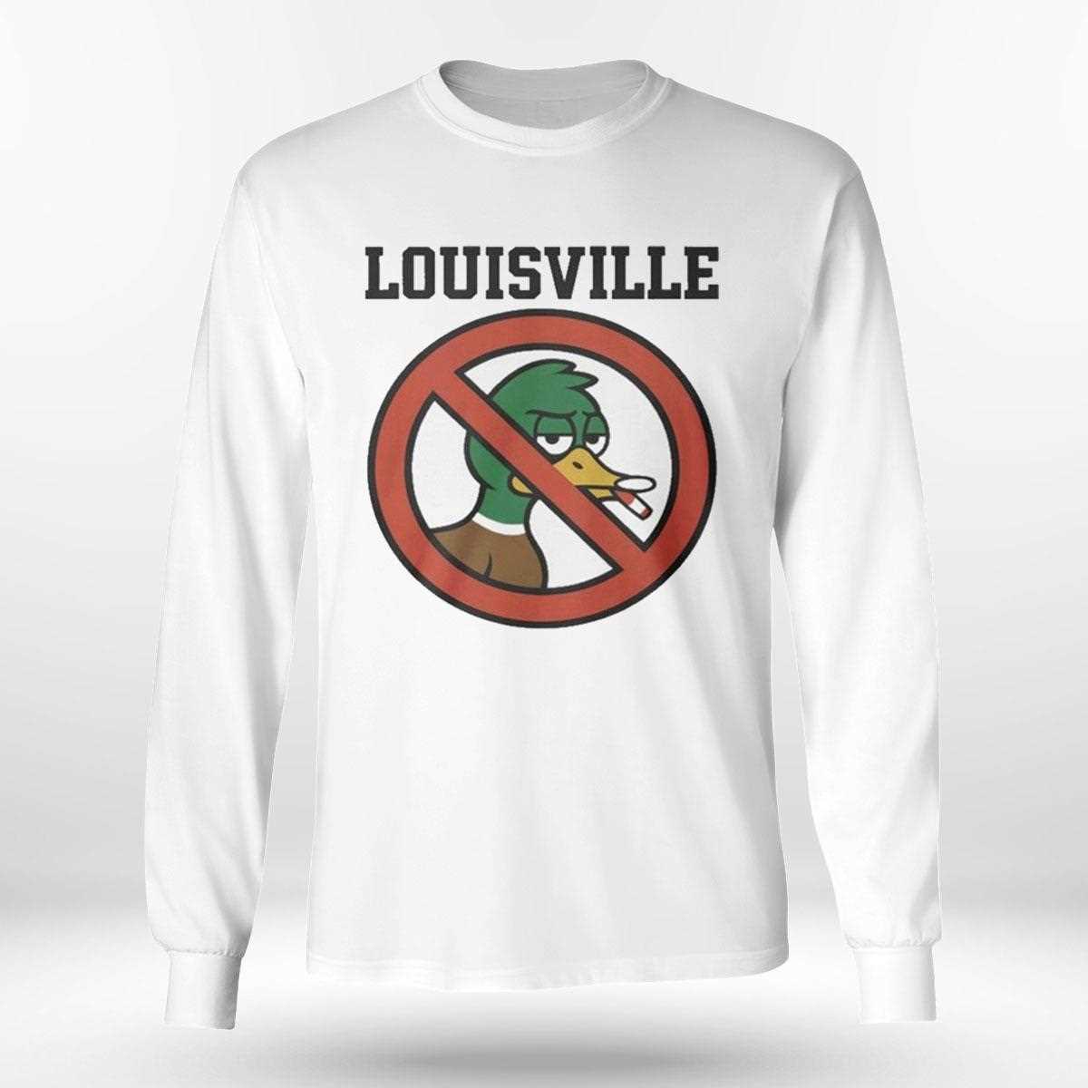 Louisville No Smoking Duck Shirt Louisville No Smoking Duck Shirt