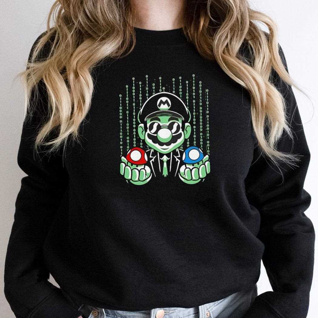 Mario Neo Mushroom Choice Shirt Mario Neo Mushroom Choice Shirt