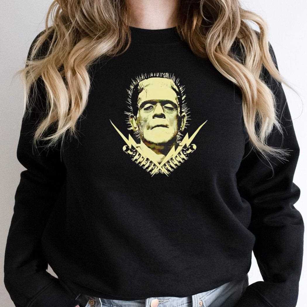 Monsters Frankenstein Rock Rebel Universal Glow In The Dark Shirt Monsters Frankenstein Rock Rebel Universal Glow In The Dark Shirt