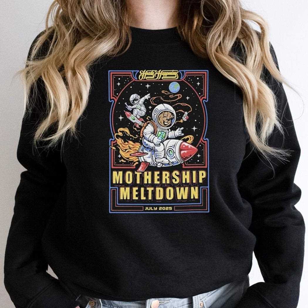Mothership Glass Meltdown Heady Happening 2025 Shirt Mothership Glass Meltdown Heady Happening 2025 Shirt