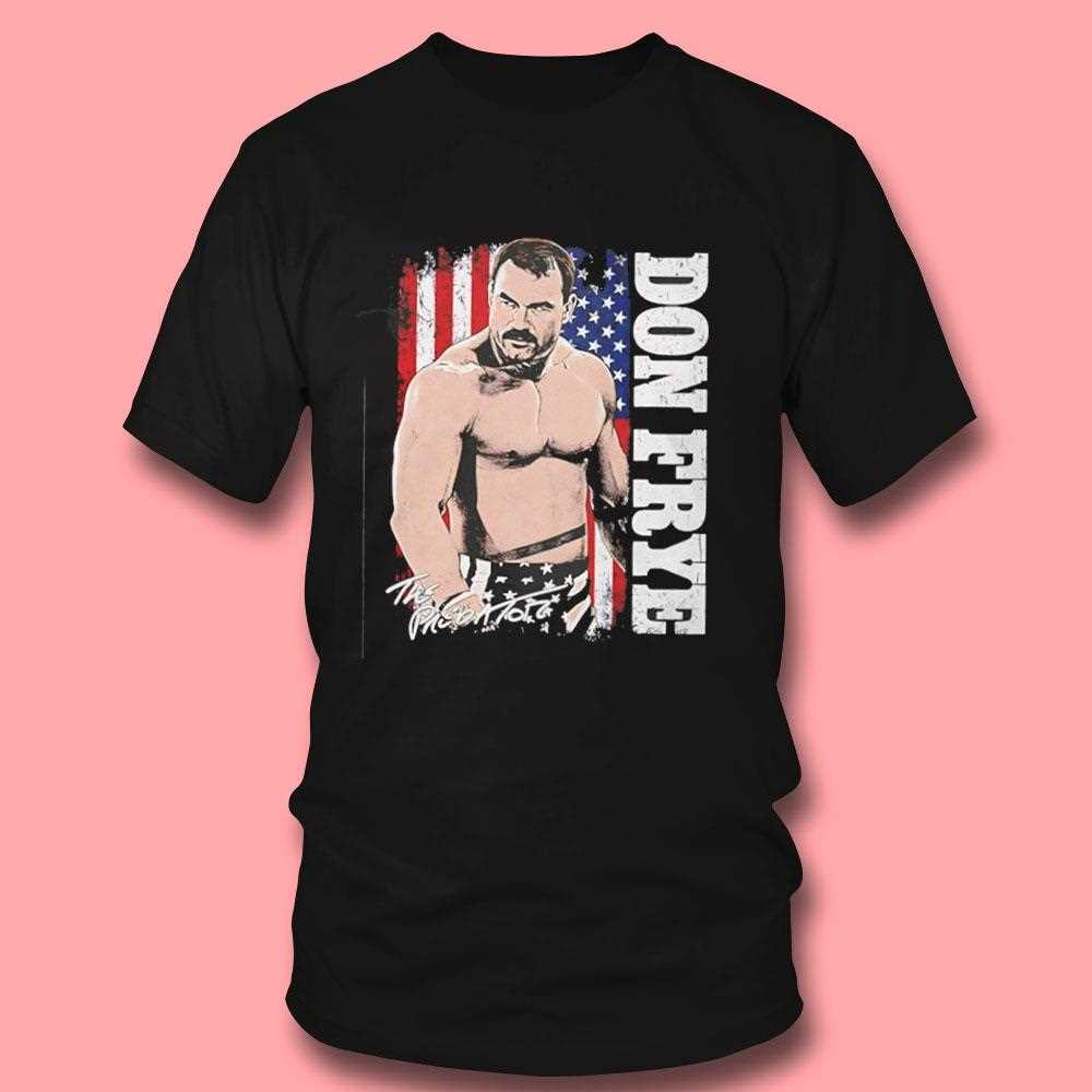 Patriotic Don Frye American Flag Shirt Patriotic Don Frye American Flag Shirt