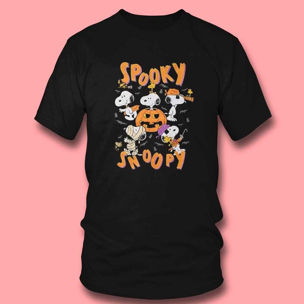 Peanuts Spooky Snoopy Halloween 2025 Shirt Peanuts Spooky Snoopy Halloween 2025 Shirt